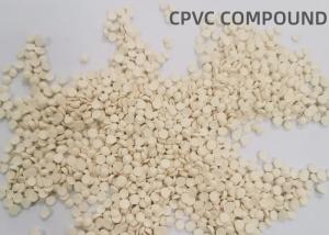 China 103 Degree Plastic Flexible Rigid PVC Compound Granules For Injection Moulded Fittings factory
