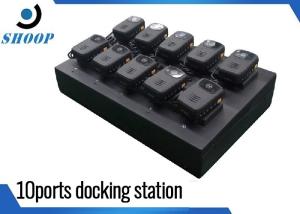 China Multi Drop WIFI Night Vision Body Camera With Docking Station 10 Units factory