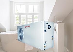 China Best selling integrated air-water heat pump water heater with water flow rate of 2000L/h factory