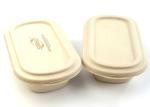 diaposable paper pulp take away food fruit contianer lunch box