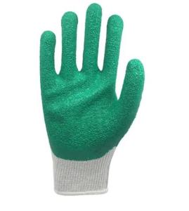 China Green All Purpose Latex Grip Gloves Durable Bulk Latex Grip Gloves factory