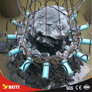 China BEIYI BYMK180S Round pile Hydraulic Pile Breaker cutting concrete foundation machinery pile cropper factory