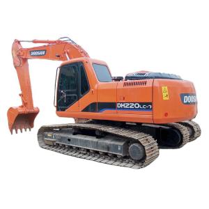 China 2017 Doosan DH220-7 Excavator with Original Hydraulic Pump and Good Condition in Korea factory