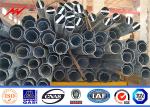 33kv - 400kv Utility Power Poles Galvanized Octagonal Steel