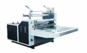 China Manual feed Film Laminating Machine , Semi Automatic Laminating Machine factory