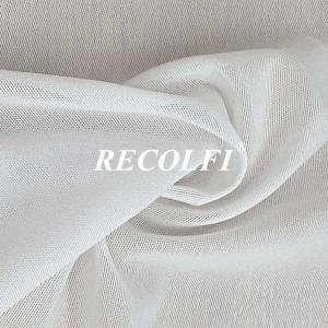 China Recycled Fiber Activewear Knit Fabric Printable Mesh Fabric Cycling Wear factory