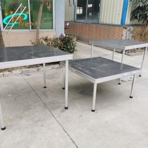 China 1.22M*1.22M Aluminum Alloy Portable Outdoor Stage For Party factory