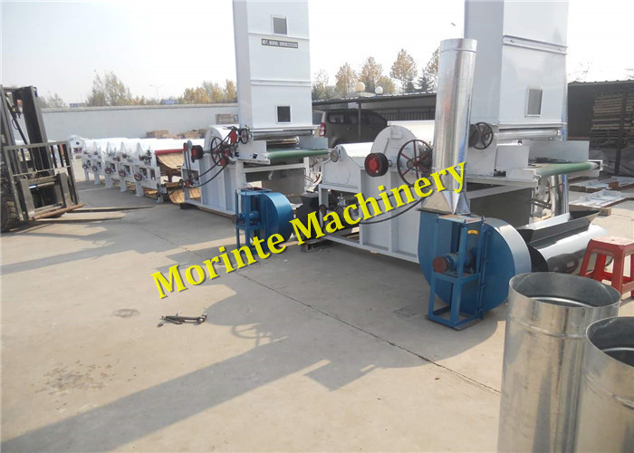 2 + 5 rollers opening machine and recycling machine banian waste recycling machine