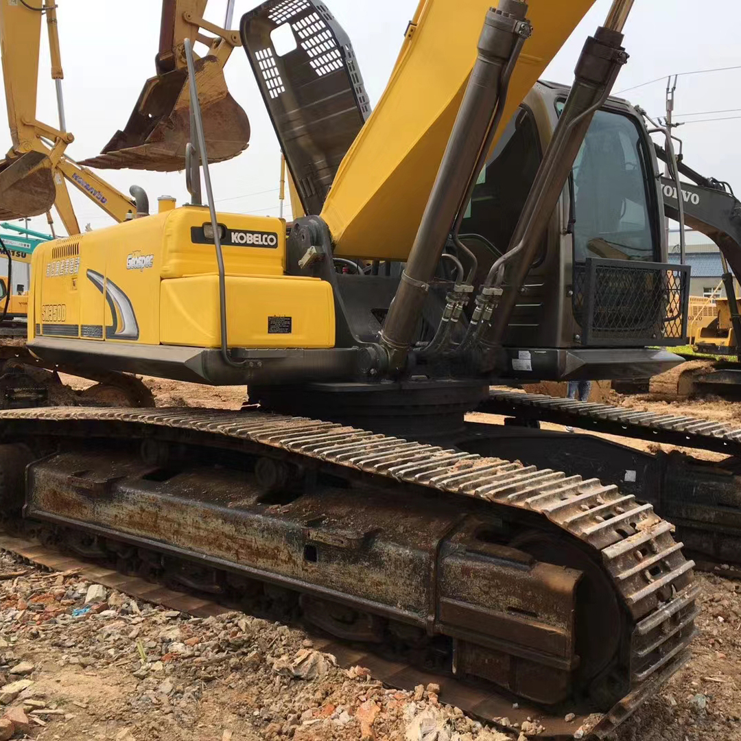 35TON Used Kobelco SK350 Crawler Excavator with 35000 KG Machine Weight