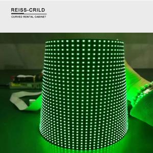 China P2.5 1000nits SMD1010 Flexible LED Video Screen 240x120mm factory