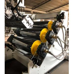 Single Plate SJ 120 Plastic Sheet Extruder Machine / Geomembrane Sheet