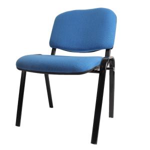 China Hotel Garden Banquet Metal Frame Stackable Dining Chairs with Sponge Pad Custom Logo factory