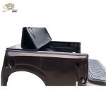Manuel Tri - Fold Tonneau Cover For Ford Ranger T6 2012-2014 Auto Truck Bed