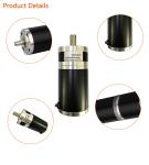 DC12V Planetary Gear Motor High Torque Custom Black Color For Electric Bicycle