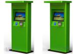 17'' 19'' Self Service Touch Screen Kiosk Floor Standing Parking Lot Display