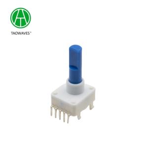 Compact Rotary Encoder with Optical Feedback and Knob Working Principle Absolute