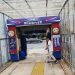 20.16kw Output Power Automatic Rollover Car Wash Machine For Economic Cleaning
