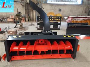 China skid steer snow thrower skid loader snow blower machine snow removal for skid steer factory