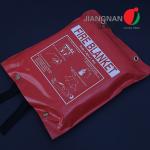 Fiberglass Fire Blanket Soft Bag/Hard Box Protective Shield For People Emergency