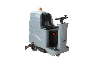 China Light Weight Reconditioned Floor Scrubbers / Outdoor Floor Cleaning Machine factory