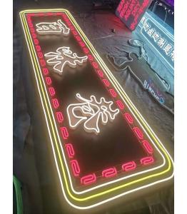 China Wholesale Customization Bar Party Decorated Anime Character Angel Neon Sign factory