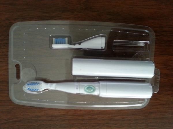 Transparent PET / PVC / APET / GAG / APEG two blisters packing for electronic