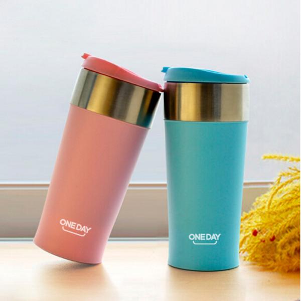 Double Wall Stainless Steel Coffee Cup Thermos Mug Insulation Against Hot Cups