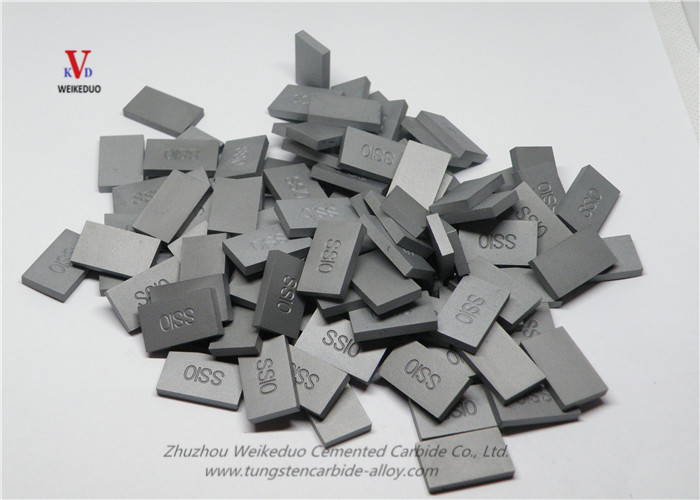 China Square Cemented Carbide Tips , Heavy Duty Tungsten Carbide Tool Inserts factory