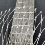 SS 316 Ferrule Inox Cable Flexible Stainless Steel Wire Rope Mesh Netting For