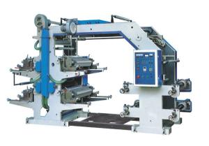 China 10 - 50m/Min Two Color Flexo Printing Machine YT-600-2C 191 - 714mm Printing Length factory