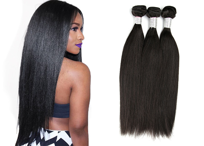 Virgin Peruvian Human Hair Extensions 300G Per Three Bundles , Sample Order Acceptable