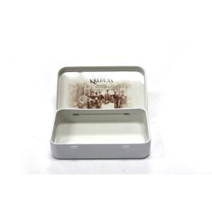 China custom small metal rectangular tins factory