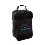 Polyester Custom Promotional Bags Zipper Closure With Hand Hold Belt