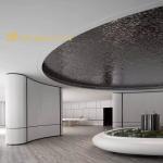 Black Mirror Water Ripple Stainless Steel Sheet 201 Grade 2438mm Size