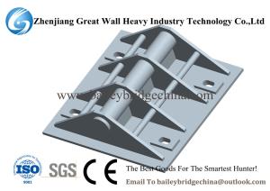 China CB321(CB100) Bearing &amp; Base Plate Of bailey bridge Components factory