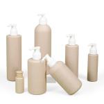 100ml-500ml Recyclable Lotion Shampoo Dispensers with Pump and Wheat Straw Body