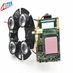 LED Lighting Thermal Phase Changing Materials Interface Pad Pink Low Resistance