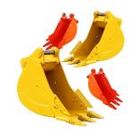 10" Excavator Narrow Trenching Bucket , Trim Excavator Ditch Bucket