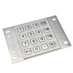 KIOSK IP65 / IK07 16 Keys Metal KeyPad Stainless Steel Keypad waterproof