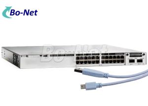China New Original Cisco Gigabit Switch C9300-24S-A 9300 24 Ports GE SFP Modular Uplink factory
