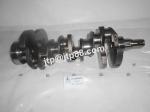 Cummins ISLe 6L Diesel Engine Crankshaft 3965010 High Hardness For Excavator