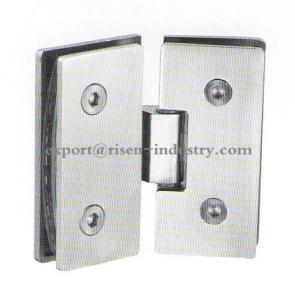 China Bathroom glass clamp RS1819, 80# Square 135 degree factory