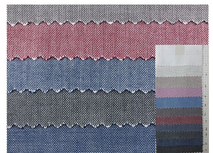 100% Cotton Woven YARN DYED Oxford Textile Fabrics Youth Cloth