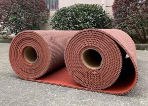 China SGS IAAF Red Rolls Prefabricated Running Track factory