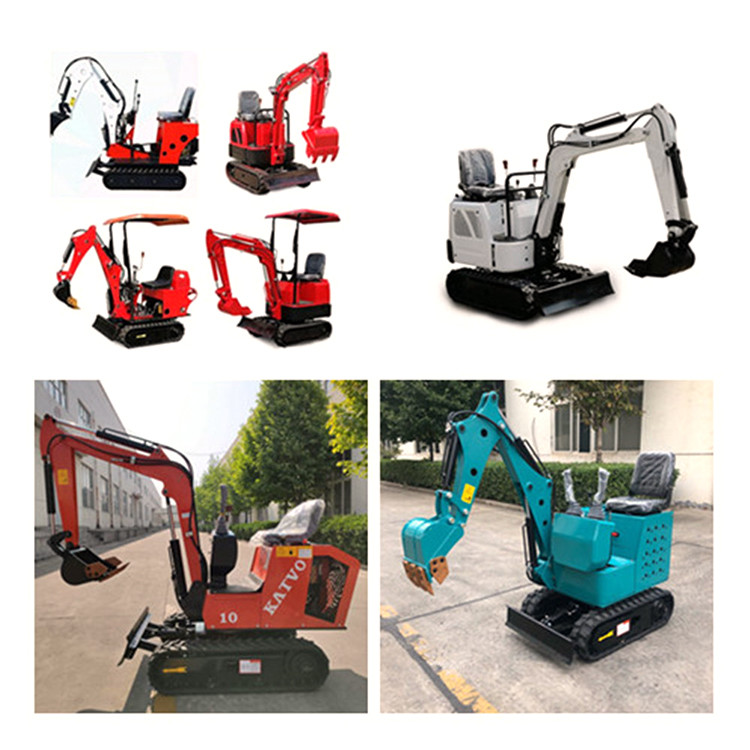 Spring Yellow Diesel Engine Mini Excavator Digger For Farm Winery Agricultural Garden