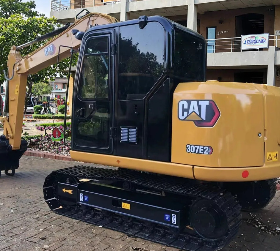 Good Condition Caterpillar Used Excavators CAT 307E2 Secondhand 7 Ton Digger