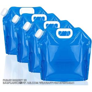 3L5L Spout Plastic Container Bag For Liquid Drink Juice Beer Pouch Package