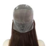 New Design Natural Color Human Hair Euro Lace Mono Medical Wig Lace Wig For