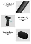 65dB SNR Cardioid Vocal Microphone Xlr Condenser Microphone 12mv/PA
