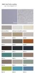 0.8mm Thickness Fine-Grained Brushed Cloth-Backed PVC Leather For Furniture